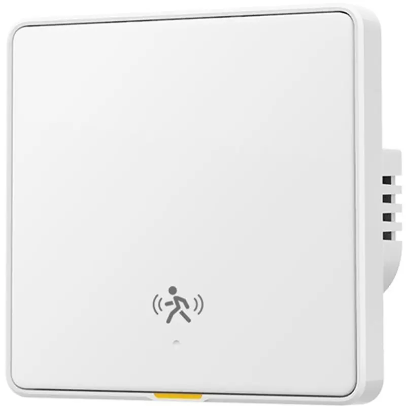 [NEWA76K!】 Human Motion Detection With 5M Radar Human Motion Body Detection Alarm Sensor No/Neutral Wire Support 1 Gang EU Plug