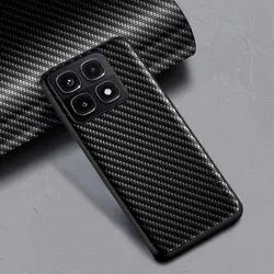 Carbon Fibre Shockproof Slim Case for Xiaomi 14T Pro Non-Slip Full Body Protective Phone Case Funda