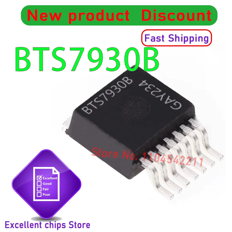 100% New BTS7960B BTS7970B BTS7930B BTN7960 BTN7930B BTN7975B BTN8982 BTN8962 BTN7933B BTN7971B 1pcs