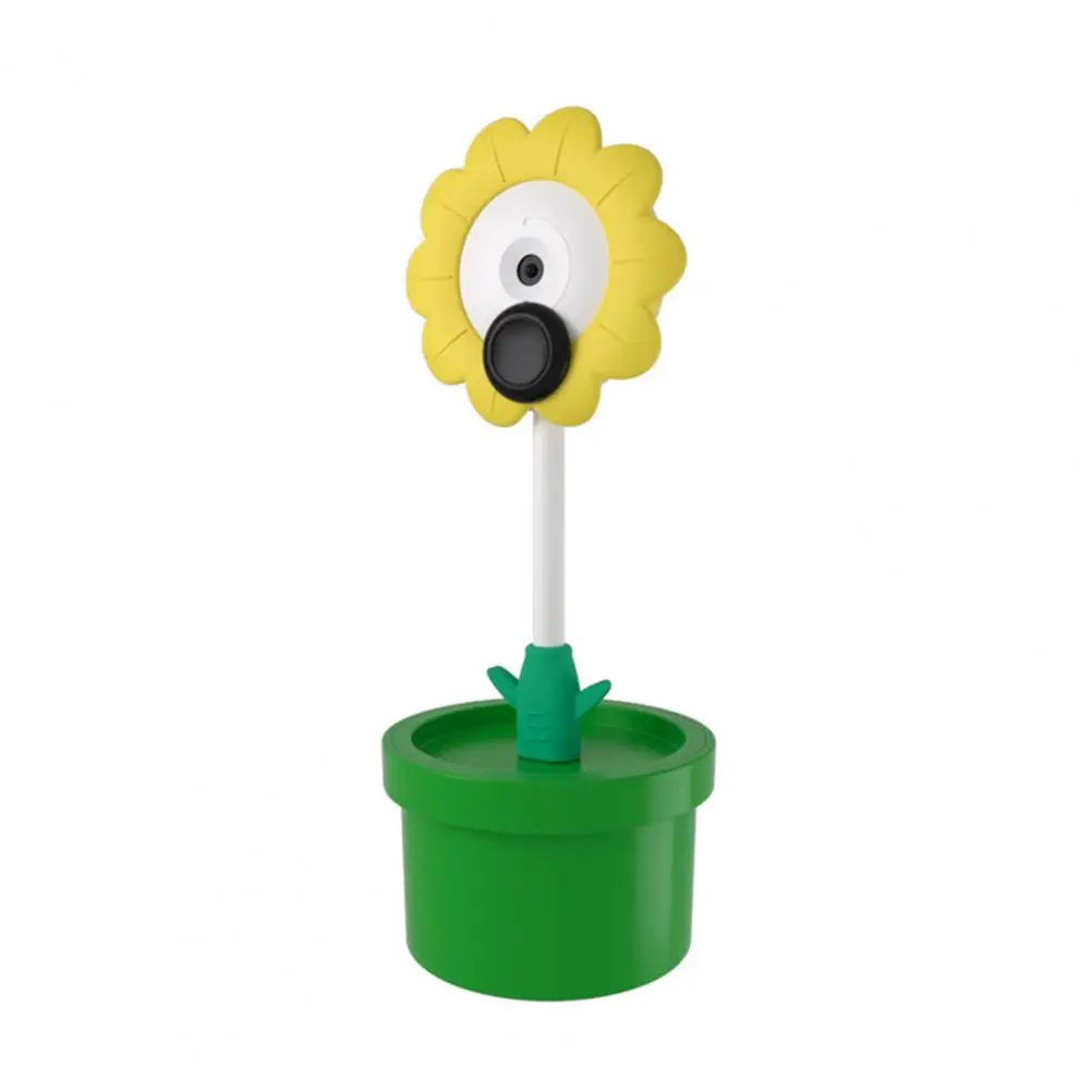 Scene Projection Camera Plug-and-play Usb Camera Switch 2 Flower Shape Camera with Wide-angle Lens Base for Game for Gaming