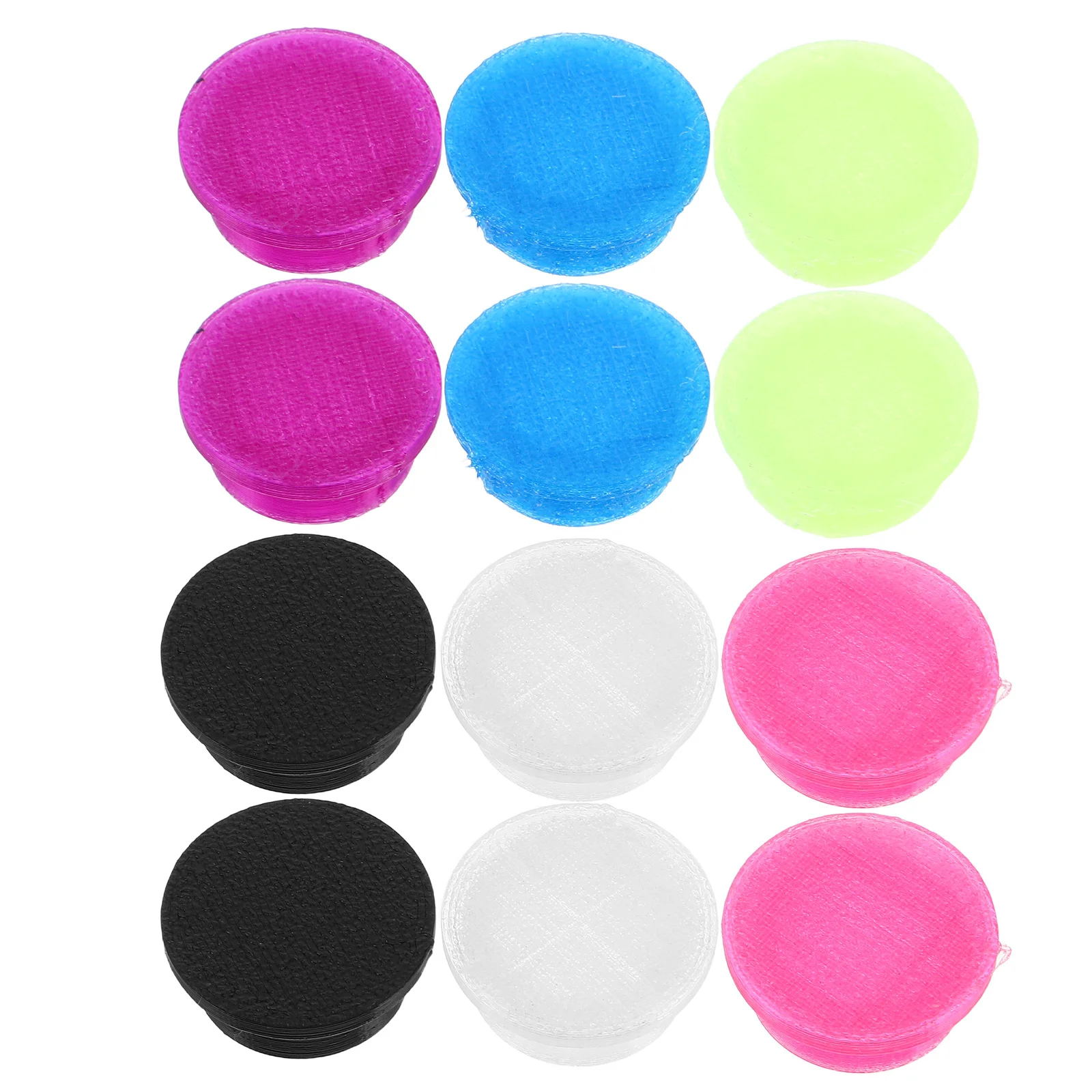 

12Pcs Glass Vial Caps Leak-Proof Dust-Proof Replacement Lids Reusable Colored Covers for Lab Clinical Insulin Bottle Protection