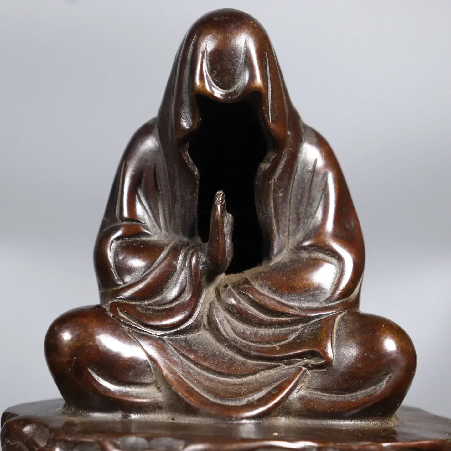 TQH-i7.7 pure copper boutique faceless Buddha creative home decoration handicrafts antique and old handicrafts