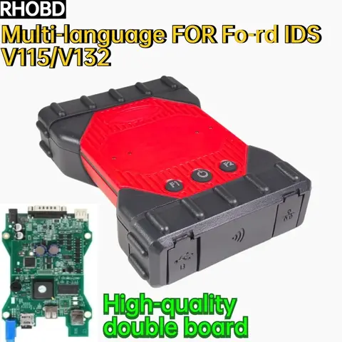 2026NEW Full Chip fo-rd IDS VCM 3 Multi-language FOR IDS 132.01 For Ford Full Chip Dual Boards VCM3 UCDS OBD2 Diagnostic Tool