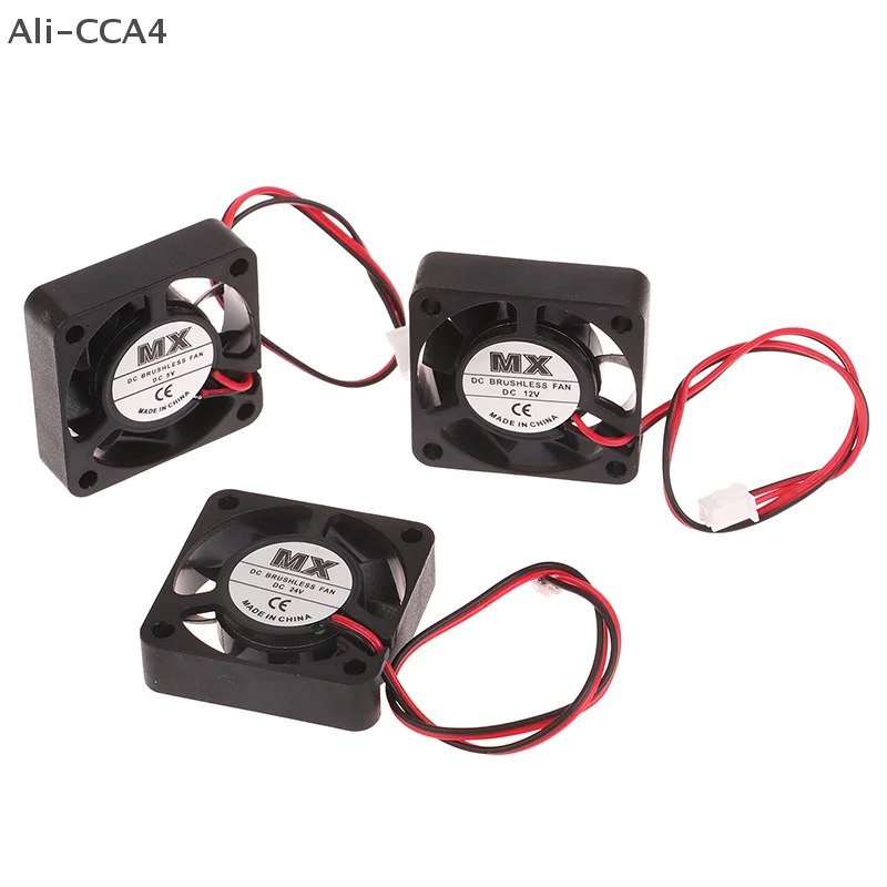 CCA4-For Stage Light Innovative 4010 Oil Bearing Brushless Cooling MX 40mm Black Silent Heat dissipation Fan DC 5V 12V 24V