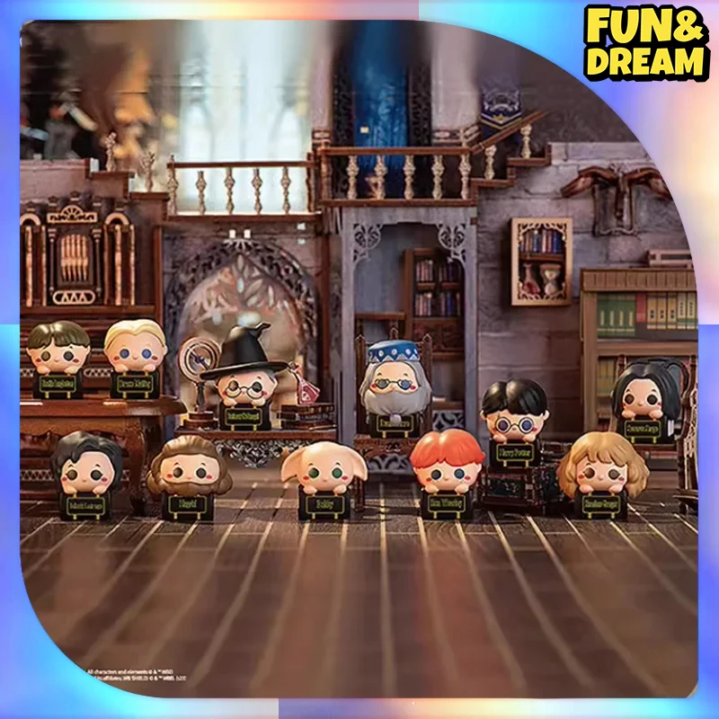 MGL Harry Potter Blind Box Anime Figures Mini Beans Mystery Box Cute Collectible Harrys Potter Children Toys Decoration Birthday