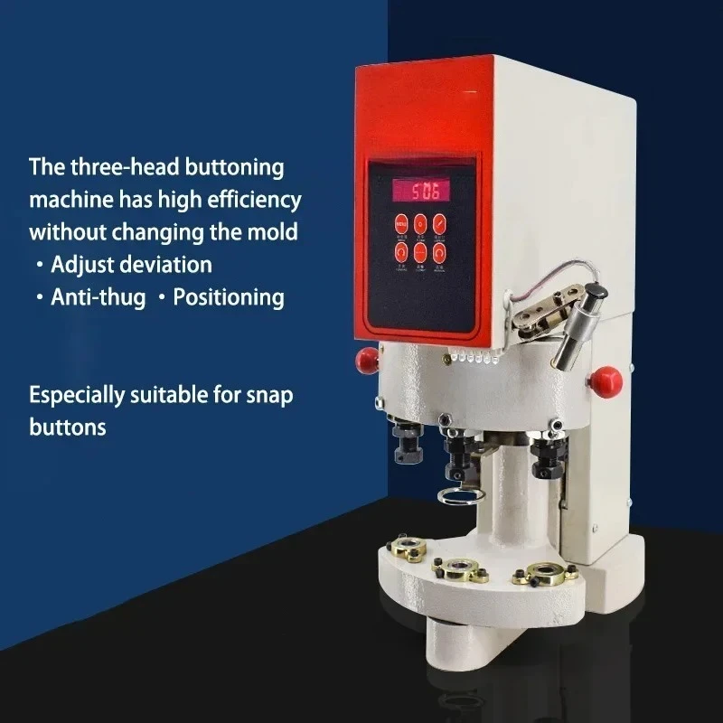 

Three Head Metal Plastic Four-in-One Anti-Buckle Machine with Infrared Positioning And Counting Feature - Hot Sale