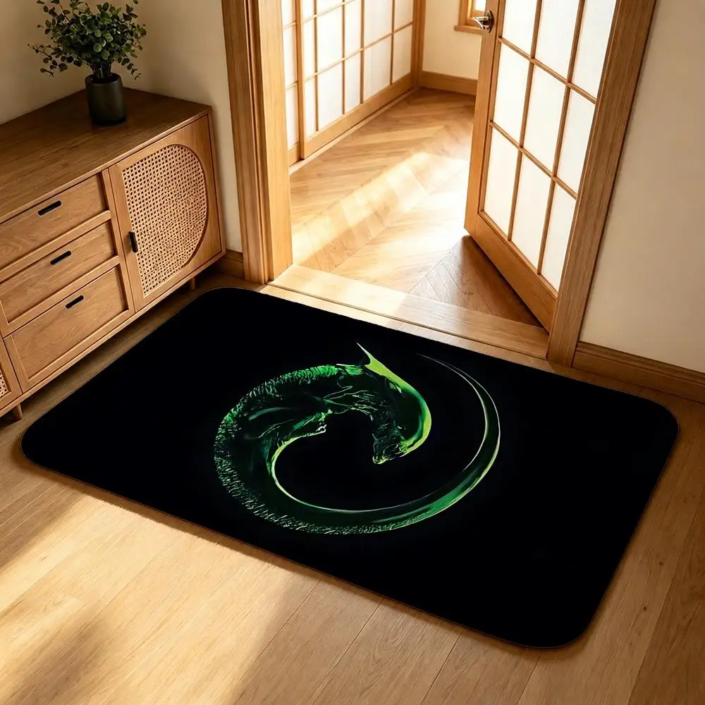 Art-AlienS Floor Mat Shower Foot Mat, Bedside Carpet, Entrance Absorbent Doormat, Soft Non-Slip