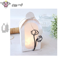 Piggy Craft metal cutting dies cut die mold Lantern box decoration Scrapbook paper craft knife mould blade punch stencils dies