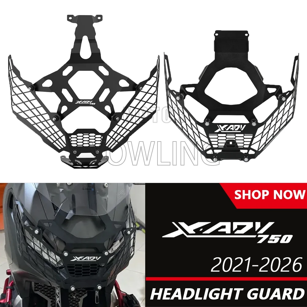 

For HONDA X-ADV XADV 750 XADV750 2017-2021 2022 2023 2024 2025 2026 Motorcycle Headlight Guard Protector Grille Protection Cover