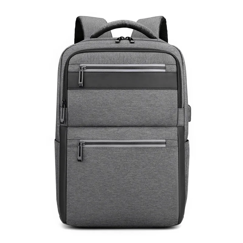 Men's backpack, business commuting computer bag, multifunctional USB interface backpack, men's large capacity commuting backpack