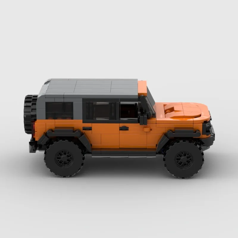 مجموعة بناء المركبات على الطرق الوعرة مكونة من 497 قطعة - نموذج سيارة رياضية رائعة للبالغين والمراهقين، مع دليل، هدية للعطلات