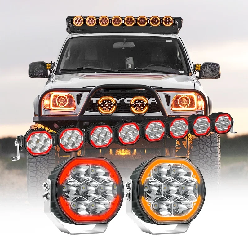

Offroad Linkable Modular Overhead Crosslink Combo Headlight Led Light Bar Kit