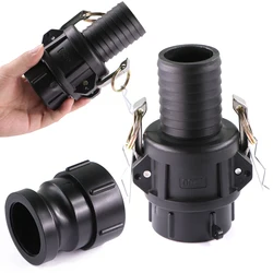 1pcs 20/25/38/50mm IBC Tank Hose Adapter S60x6 Coarse Threaded Quick Connector Joint Garden Irrigation Pipe Tube Connect Repair