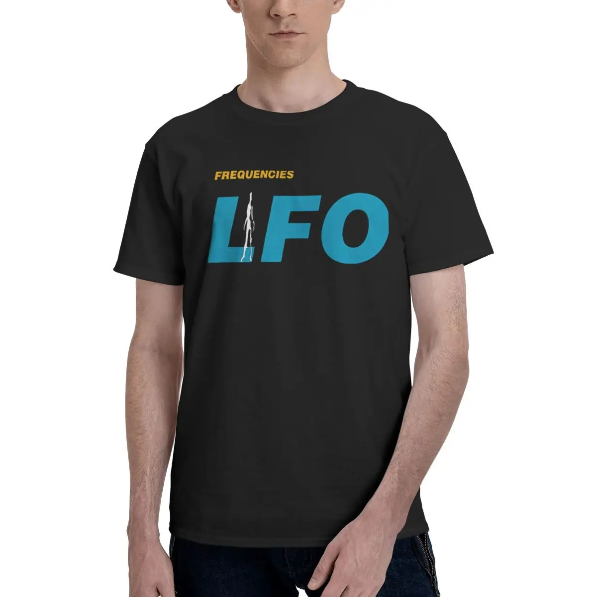 

Частоты LFO, 100% хлопок, повседневные дышащие, удобные, милые новые топы и футболки, мужская одежда