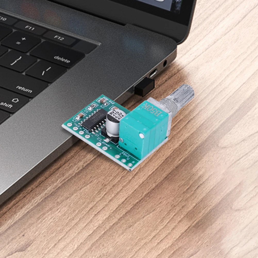 PAM8403 Digital Audio Amplifier Board 5V Voice Sound Amplifier Module 3W*2 With Volume Control USB Power