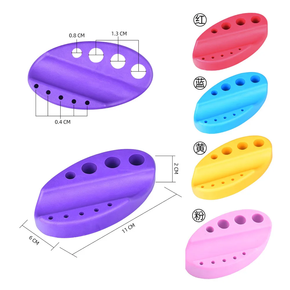 

Овальные/квадратные силиконовые чашки для чернил для татуировок, колпачки, держатель для ручек, подставка для перманентного макияжа, микроблейдинга, держатель для пигментных чернил, аксессуары для татуировок