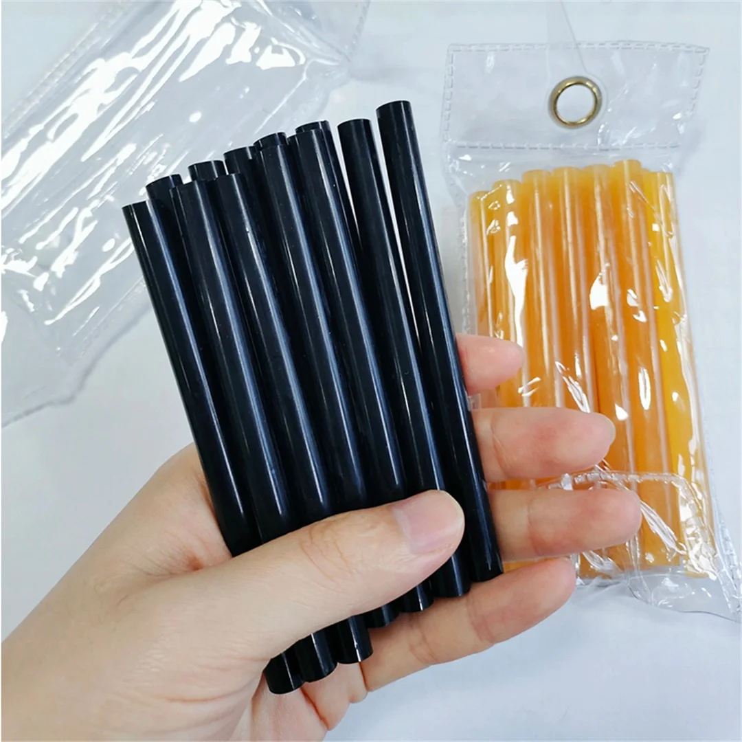 

12Pcs/Lot 0.7*10 cm Keratin Glue Hair Sticks fusion Glue 4 Colors in Stock Optional Glue for hair extensions Hair salon tools