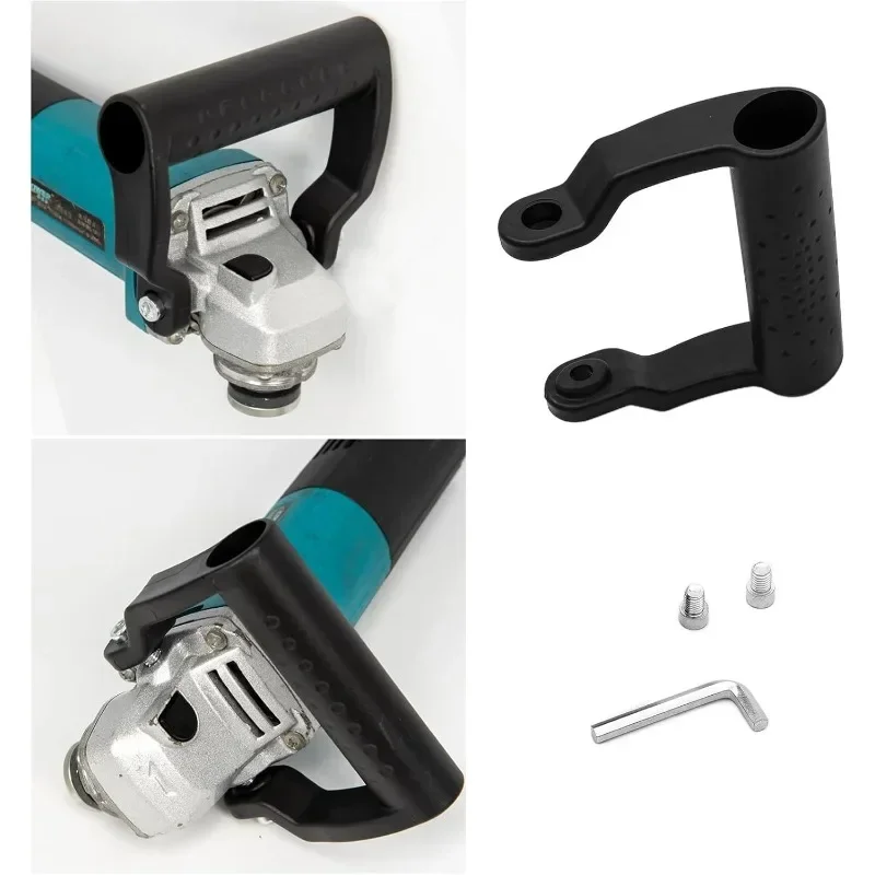 

Professional Anti-Slip Auxiliary Handle - Steel Reinforced Locking Lever, Fits Dewalt/Bosch 11000RPM Grinders, Vibration Damping