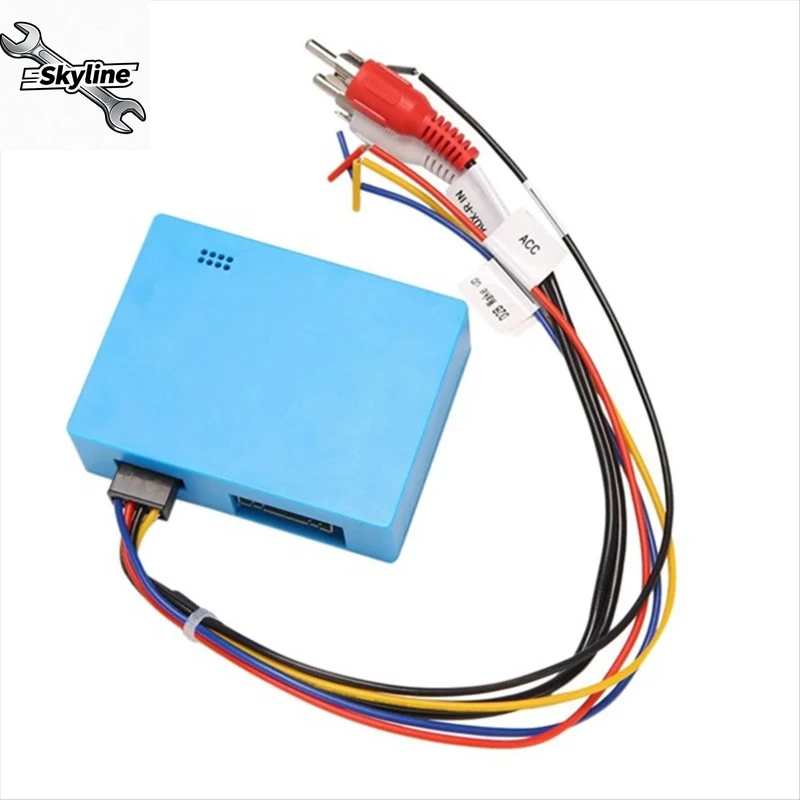 Car D2B Digital Data Fiber Optic Decoder Car Radio Adapter