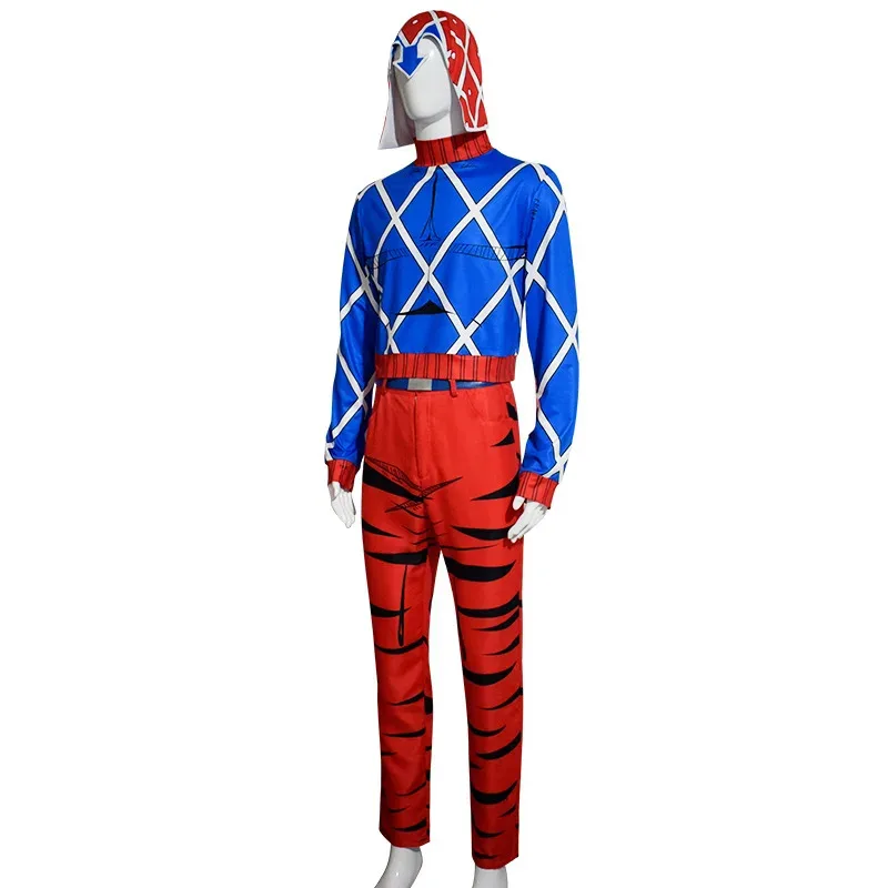 زي غيدو ميستا زي الرياح الذهبية زي حفلة الهالوين لعب الأدوار كوميك أنيمي كوسبلاي للأطفال والكبار سم؛ 5