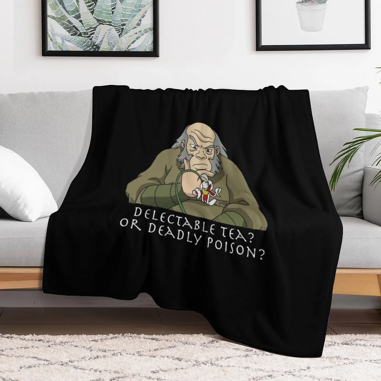 Uncle Iroh - Avatar The Last Airbender Throw Blanket Quilt Weighted For Baby Blankets