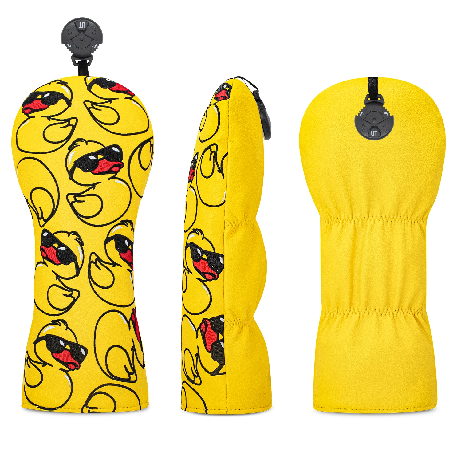 1pc Golf Club Protective Cover, Small Yellow Duck Pattern Design, Golf Club Accessories, Dust-Proof and Durable Head Cover image 4