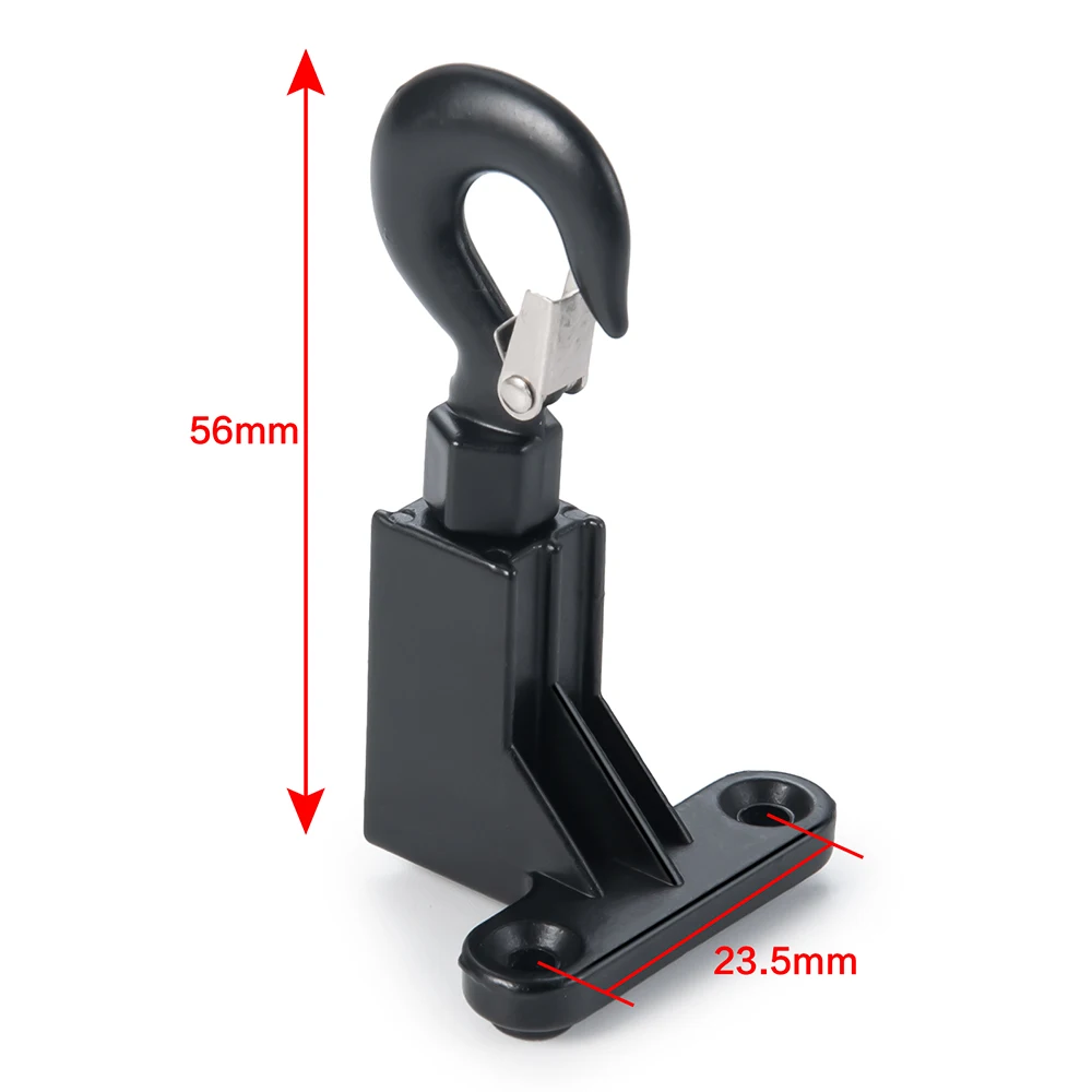 MIBIDAO Metaallegering Simulatie Trailer Lier Haak Decoratieve Gereedschappen voor Axiale SCX10 TRX-4 1/10 RC Auto Vrachtwagen Model Upgrade Onderdelen