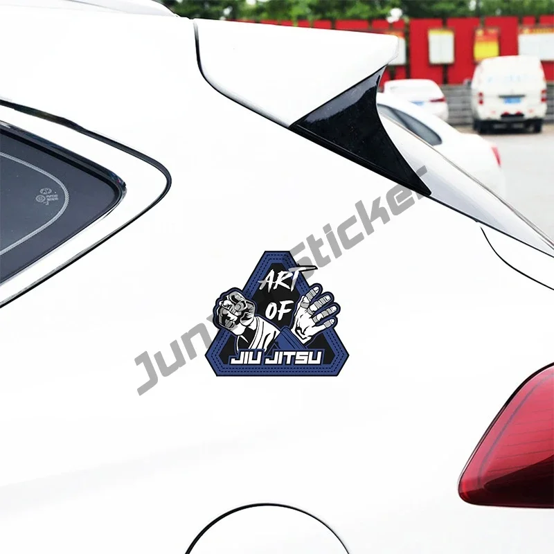 Japanischen Judo Jujitsu Samurai Kampfkunst Stil Auto Aufkleber Zubehör Auto Wasserdicht Fahrzeug Aufkleber Kleber Aufkleber PVC13cm