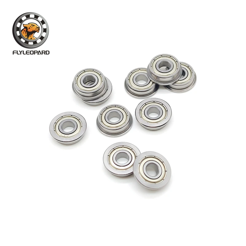 

10PCS F695ZZ 5x13x4 mm Flanged Ball Bearings Deep Groove Double Shielded High Quality