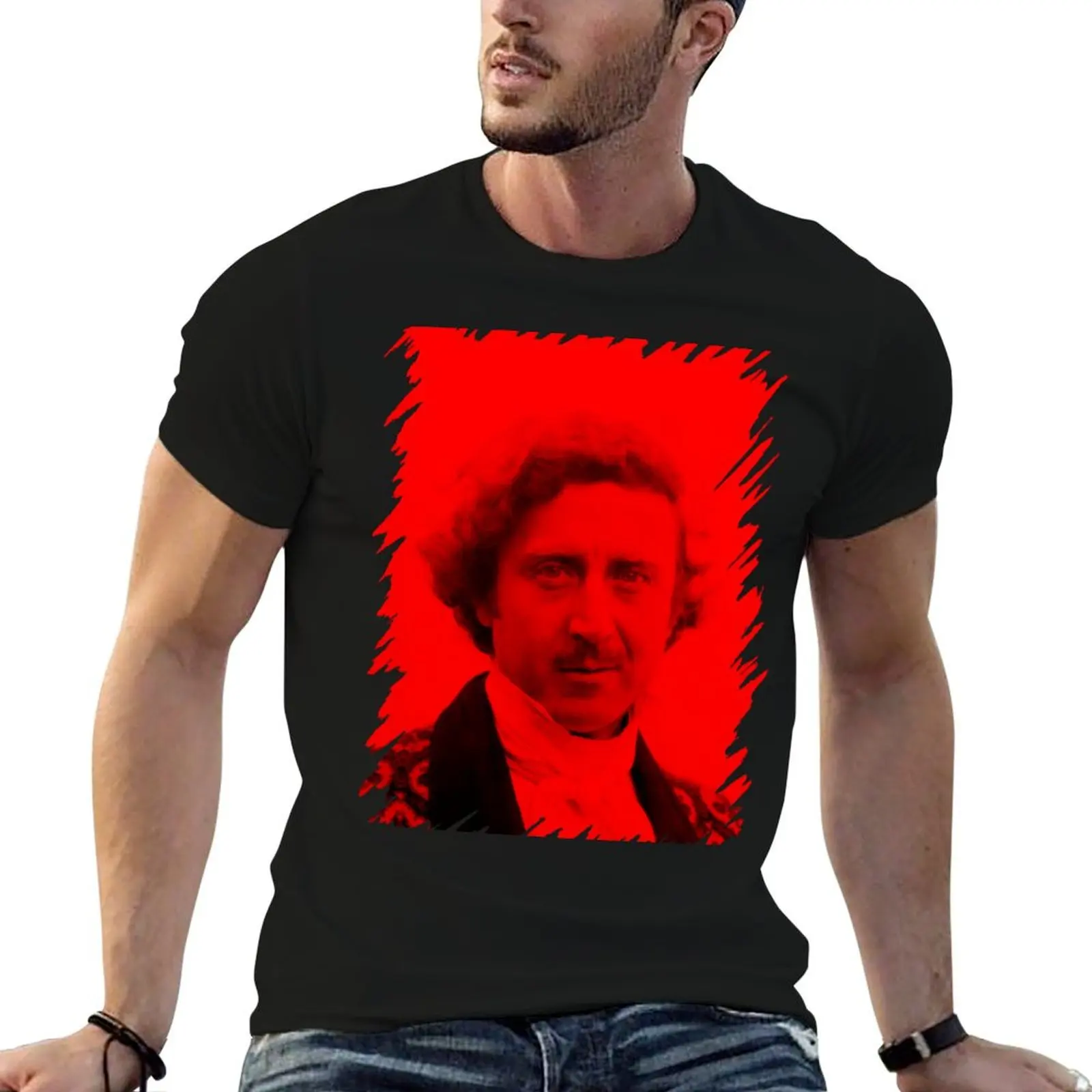 

Gene Wilder - Celebrity T-Shirt t shirts for man graphic vintage t shirt man casual T-Shirt