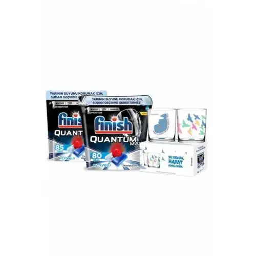 Quantum Max 85 Capsule + Special Storage Box Quantum Max 80 Capsule Dishwasher Detergent