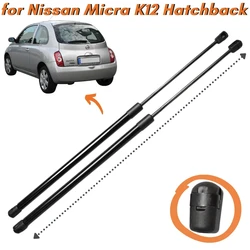 2Pcs For NISSAN MICRA III K12 Rear Tailgate Boot Lift Support Shock Absorber Gas Springs