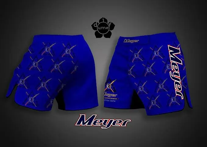 DIYUME Muay Thai Shorts Men Women Teenagers Breathable Grappling Boxing Combat Sanda Fitness Gym Shorts Sports