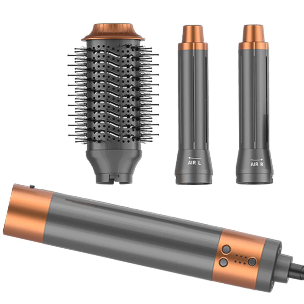 أفضل بيع المهنية مجفف الشعر مجفف الهواء الساخن مشط متعدد درجات الحرارة 7 في 1 مصفف شعر 1200 واط فرشاة مجفف الشعر