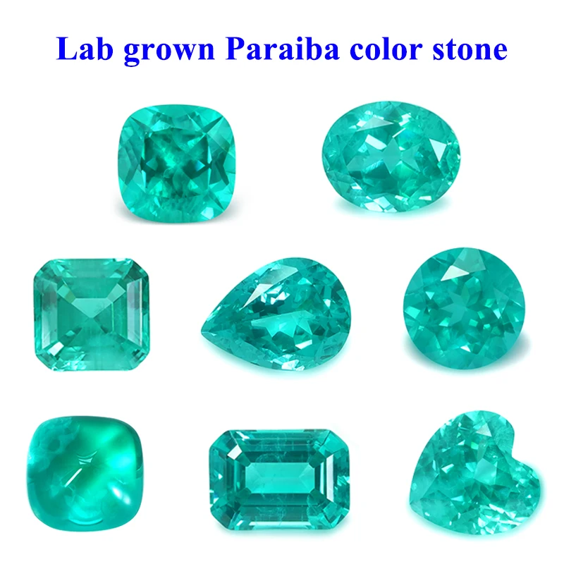 Imagem -06 - Tsavorite Gemstone para Gem Stone Lab Grown Paraíba Cor Forma Esmeralda Ítrio Alumínio Garnet Cultivado