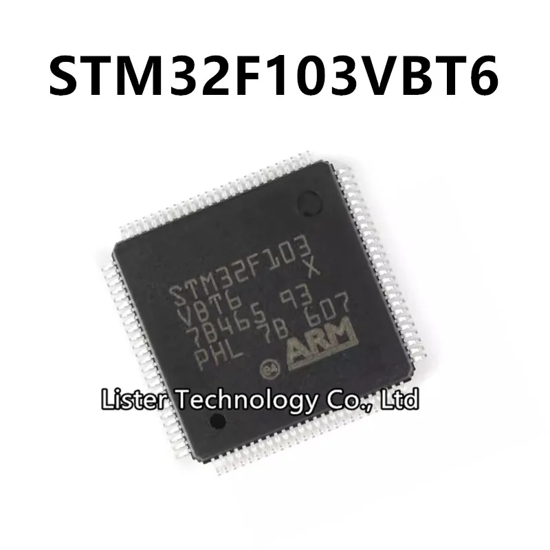 5~20Pcs/Lot New STM32F103VBT6 LQFP-100 STM32F103 STM32F103VB STM32F103VBT 32F103 LQFP100 STM32F103VBT6