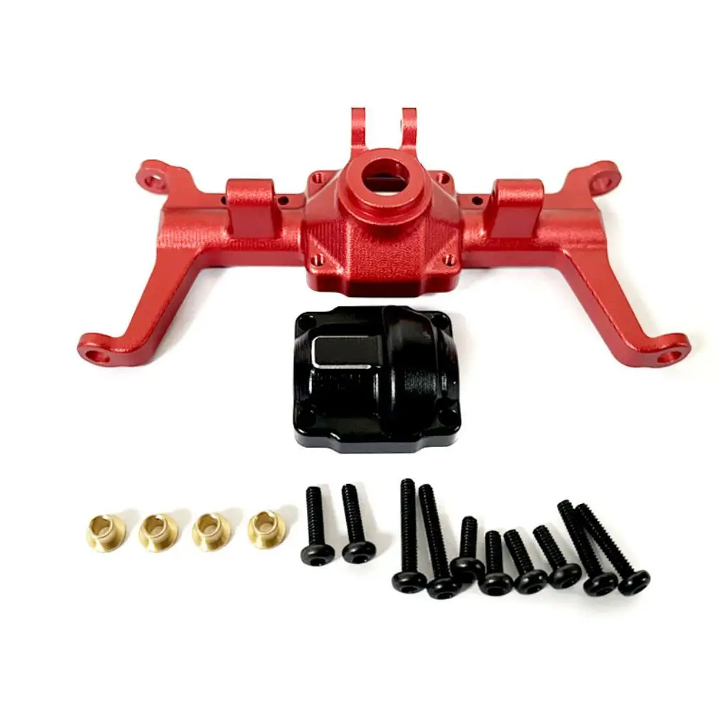Rcgofollow Fms 1/24 Fcx24 Metalen Voor-En Achteras Behuizing Messing Knokkel Rc Crawler Auto Upgrades Onderdelen - afbeelding 1