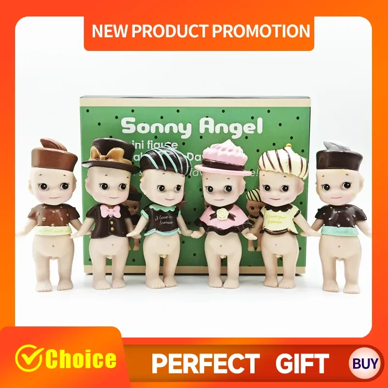 

Sonny Angel Valentine Day Series Limited Edition Blind Box Mini Figure Chocolate Angel Ornament Mystery Gift Random 1Pcs Cute