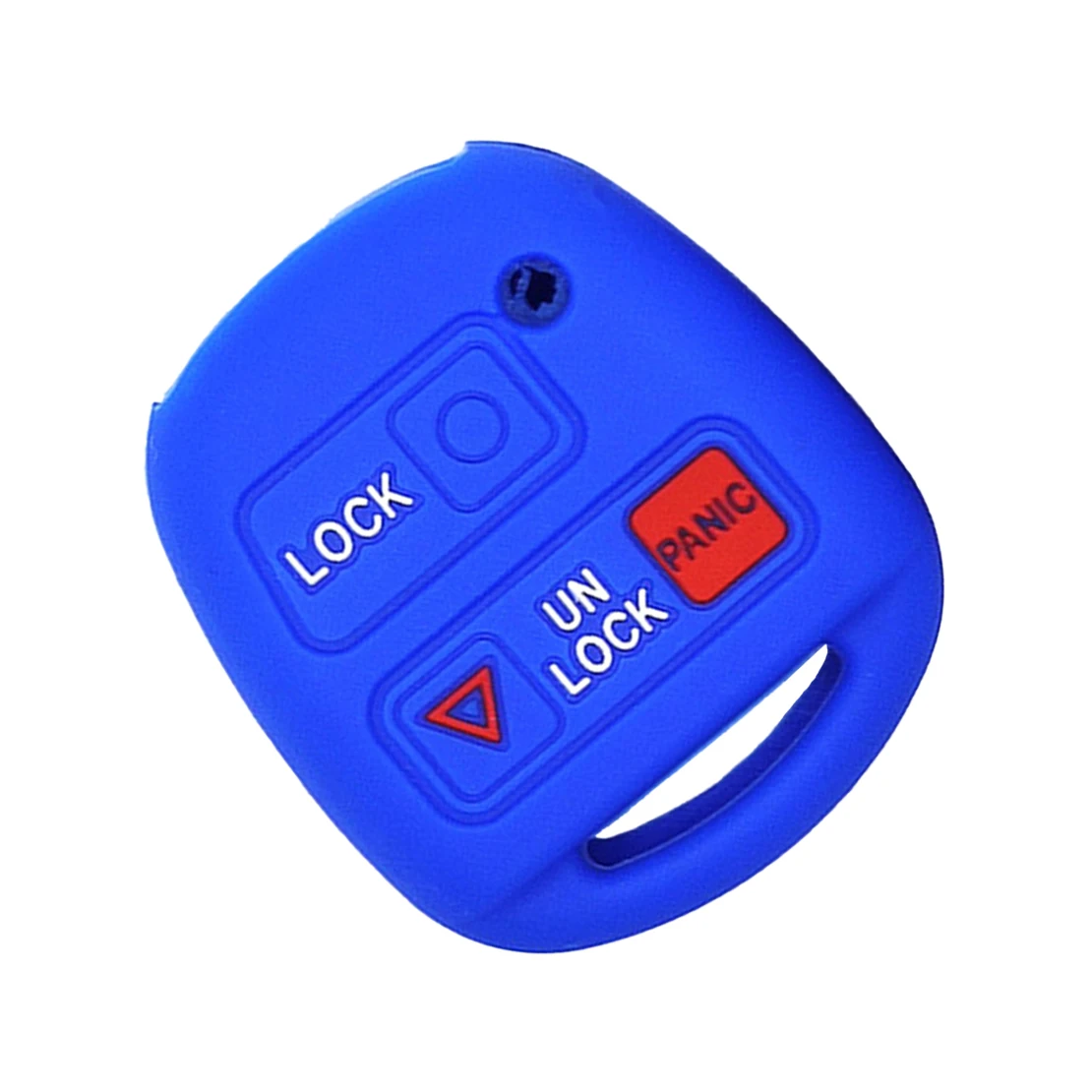 Remote Key Fob Cover Case Protector Fit for Lexus GX470 LX470 RX300 ES300 LX400 LS430 Toyota Land FJ Cruiser Blue White Silicone