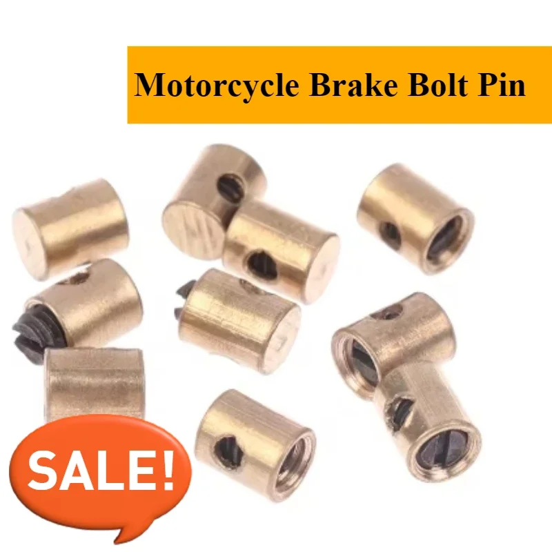 

5pcs/set Off-road Motorcycle Accessories Throttle Cable tornillos para moto cable brake stop bolt pin