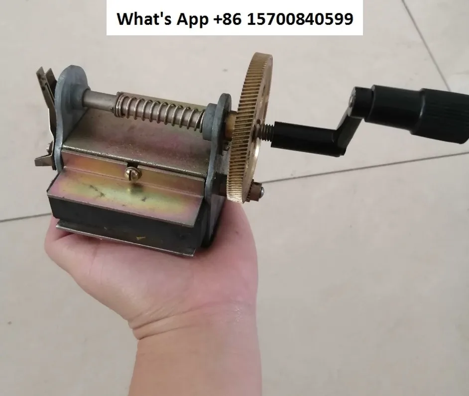 

Hand crank AC old magnet telephone generator 110~ 220V generator copper gear telephone