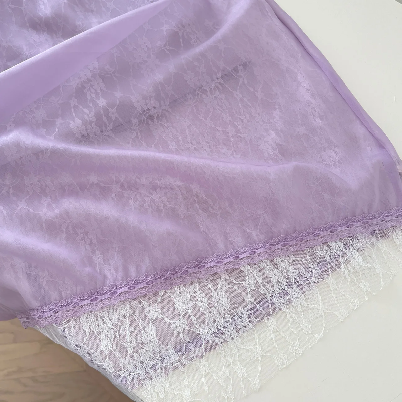 Chic vintage square neck long sleeve lace slim Elegant Fairy korean fashion Boho Sundress women clothing Long dress