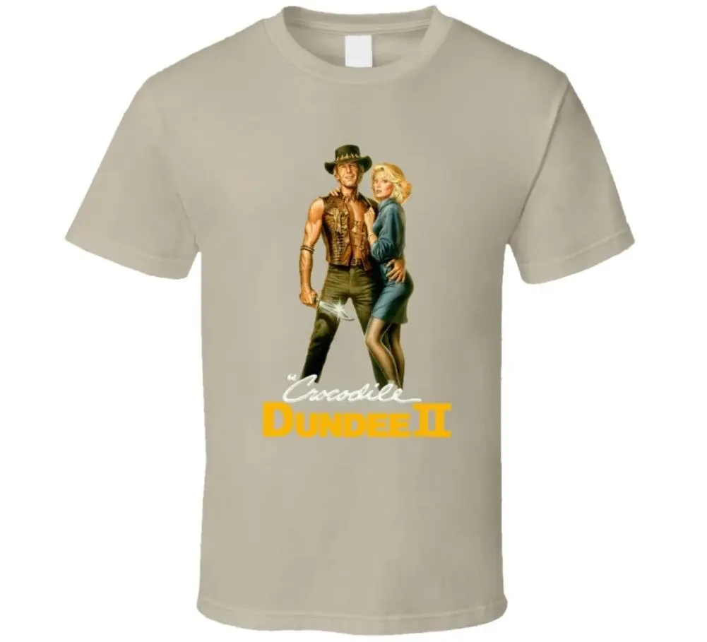 

Crocodile Dundee 2 Retro 80's Movie T Shirt