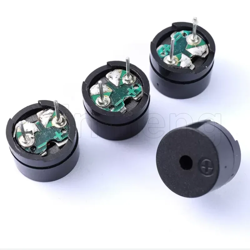 10PCS Passive Buzzer 12MMx8.5MM 12085 16R 42R Resistance 3V 5V 9V 12V in Common Use Mini Piezo Buzzers Kit, for Arduino