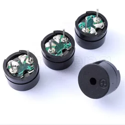 10PCS Passive Buzzer 12MMx8.5MM 12085 16R 42R Resistance 3V 5V 9V 12V in Common Use Mini Piezo Buzzers Kit, for Arduino
