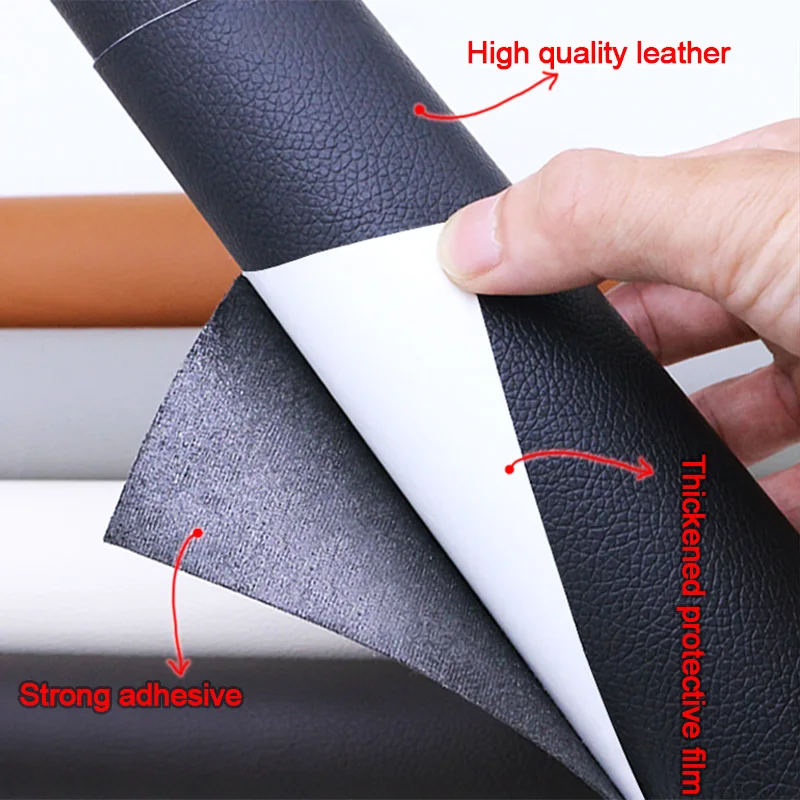 Dropshipping, Self Adhesive Leather Repair Patch for Car Interior Styling Decal Furniture Sofa Seats Chairs Couch Scratch Tape