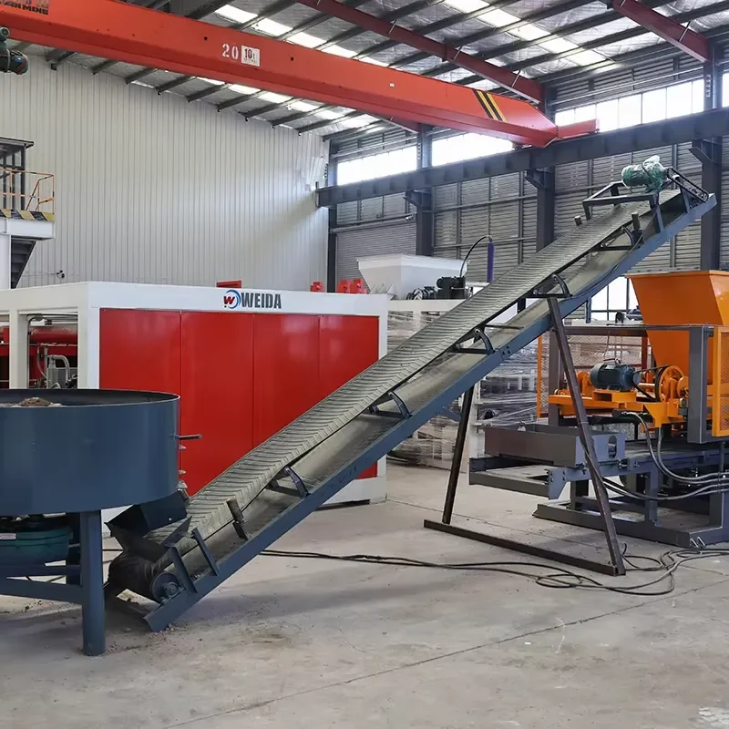 Multi-Function Hydraulic Automatic Concrete Block Brick Making Machine PLC Control Gearbox Interlock/Hollow/Paving/Curbstone