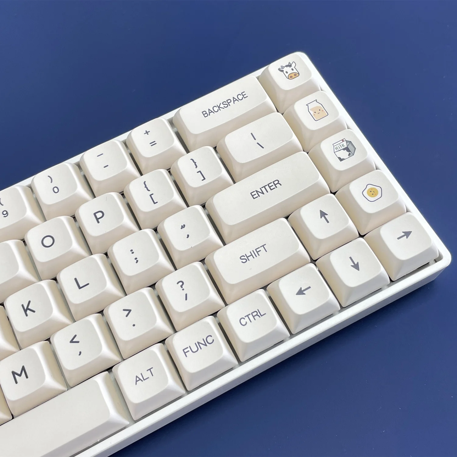 124 teclas de leite tema tampões de chave xda perfil pbt tintura subbed japonês minimalista branco keycaps para mx interruptor teclado mecânico