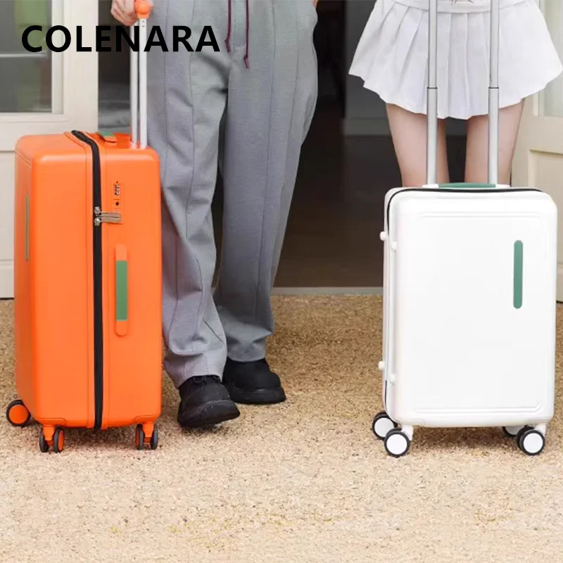 

COLENARA Carry-on Travel Luggage Boarding Cases Women's Boarding Cases 20"24 Inch Trolley Bags Duffle Bags Men's Cabin Suitcase