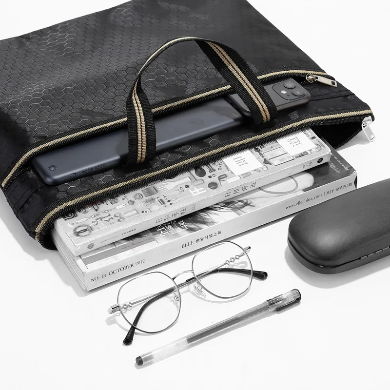 Aktetassen met grote capaciteit Handtas Document Laptop Organiseren Pack Boek Zakelijk IPAD Elektronisch opbergetui Benodigdheden Accessoires